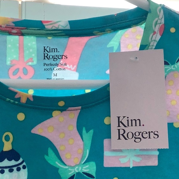 Kim Rogers Perfectly Soft Tee NWT Size M - Picture 2 of 4
